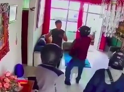 Aksi Gagal Trio Maling Usai Ditakuti CCTV Nyambung ke Sekuriti