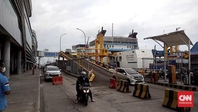 Pelabuhan Bakauheni Sunyi Senyap Semalam Jelang Tahun Baru 2023