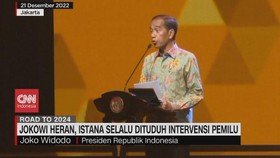 VIDEO: Jokowi Heran, Istana Selalu Dituduh Intervensi Pemilu