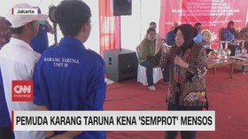 VIDEO: Pemuda Karang Taruna Kena 'Semprot' Mensos