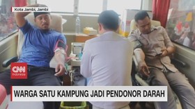 VIDEO: Warga Satu Kampung Jadi Pendonor Darah
