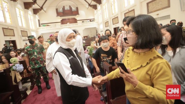 Menko Polhukam Mahfud MD melakukan kegiatan pemantauan situasi malam Natal 2022 di Kota Yogyakarta, Sabtu (24/12).