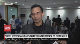 VIDEO: Survei: Kepercayaan Masyarakat Terhadap Lembaga Politik Menurun