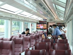 Laris Manis! Kereta Panoramic Angkut 1.613 Penumpang Selama 12 Hari