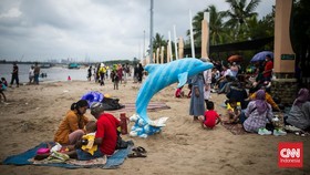 FOTO: Keramaian Libur Natal di Ancol