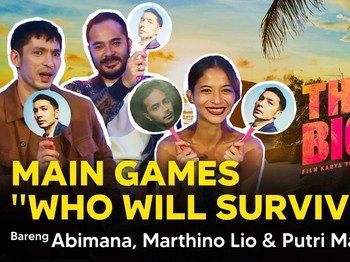 Main Games 'Who Will Survive?' Bareng Abimana, Marthino Lio, dan Putri Marino