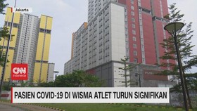 VIDEO: Pasien Covid-19 di Wisma Atlet Turun Signifikan