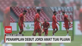 VIDEO: Penampilan Debut Jordi Amat di Piala AFF Tuai Pujian