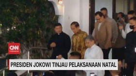 VIDEO: Presiden Jokowi Tinjau Pelaksanaan Natal