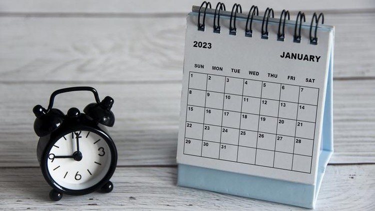 Kalender Januari 2023