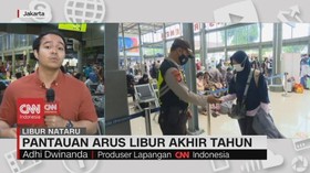VIDEO: Pantauan Arus Libur Akhir Tahun di Jakarta