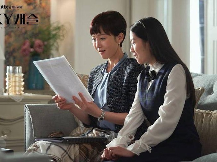 Potret adegan drama SKY Castle. (Foto: hancinema.net)