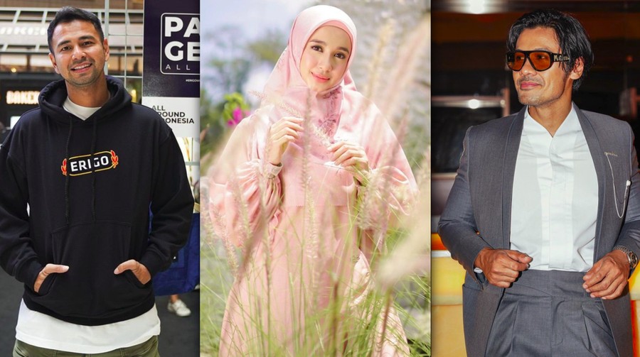 Raffi Ahmad, Laudya Cynthia Bella, Chicco Jerikho