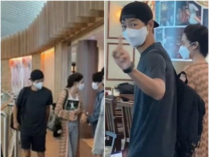 Publik menduga bahwa sosok kekasih Song Joong Ki adalah Katy usai foto sang aktor bersama seorang perempuan yang diketahui berasal dari Inggris beredar./ Foto: allkpop.com/sports chosun