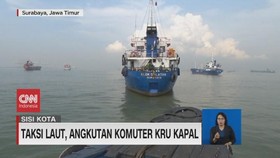 VIDEO: Taksi Laut, Angkutan Komuter Kru Kapal