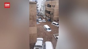 VIDEO: Makkah Diterjang Banjir Bandang, 10 Mobil Hanyut