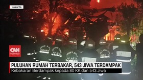 VIDEO: 543 Jiwa Terdampak, Kebakaran di Permukiman Padat Mampang