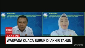 VIDEO: BMKG: Waspada Hujan Lebat dan Angin Kencang Jelang Tahun Baru