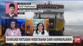 VIDEO: Evakuasi Ratusan Wisatawan dari Pulau Karimunjawa