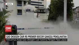VIDEO: Gas Oksigen Cair RS Premier Bocor Ganggu Penglihatan