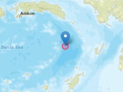 Gempa Bumi Terkini M 6,0 Guncang Maluku Tenggara, Berpusat di Laut