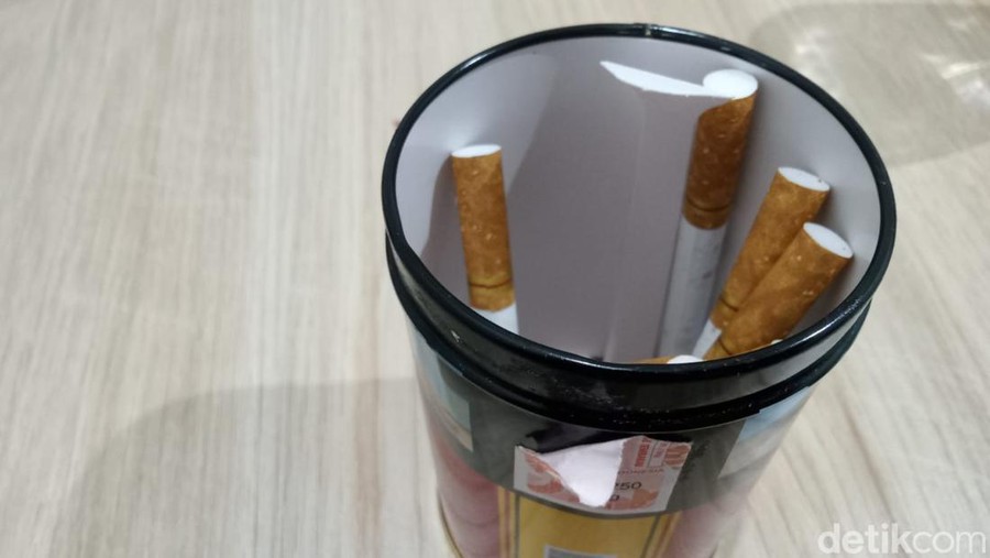 Ilustrasi rokok eceran