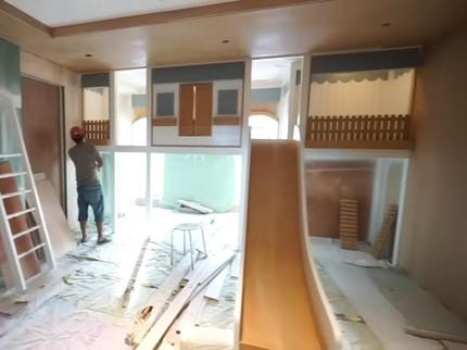 7 Potret Kamar Rafathar Rayyanza, Belum Selesai Dibangun tapi Sudah Terlihat Keren Bun
