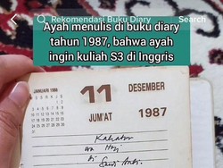 Kisah Wanita Temukan Buku Diary Mendiang Ayah, Isinyanya Bikin Nangis!