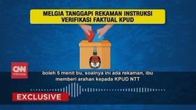 VIDEO: Melgia Tanggapi Rekaman Instruksi Verifikasi Faktual KPUD