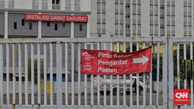 FOTO: Kondisi Terkini RSDC Wisma Atlet Jelang Penutupan Bertahap