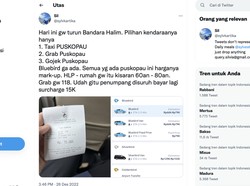 Keluh Kesah Monopoli Taksi di Bandara Halim, Mahal dan Ada Surchargenya