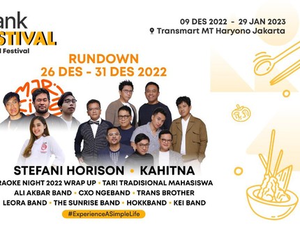 Libur Akhir Tahun Kulineran di Allo Bank Food Festival, Seru Bareng Keluarga Bun