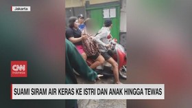 VIDEO: Ibu dan Anak Tewas Disiram Air Keras oleh Suaminya