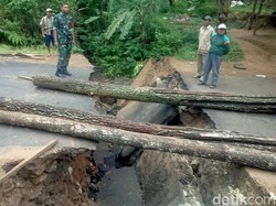 Jembatan Alternatif Penghubung Trenggalek-Ponorogo Putus