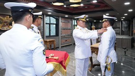 Panglima TNI Resmi Serahkan Jabatan KSAL ke Laksamana Ali