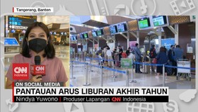 VIDEO: Pantauan Arus Liburan Akhir Tahun di Bandara Soekarno Hatta