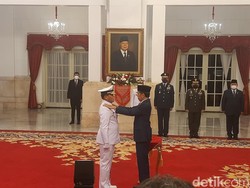 Ini Alasan Jokowi Pilih Laksamana M Ali Jadi KSAL Gantikan Yudo Margono
