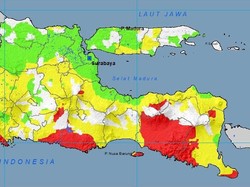 Waspada! 12 Daerah di Jatim Rawan Banjir Saat Malam Tahun Baru 2023