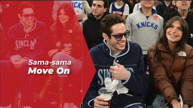 Hubungan Kandas, Pete Davidson & Emily Ratajkowski Kini Sebatas Teman