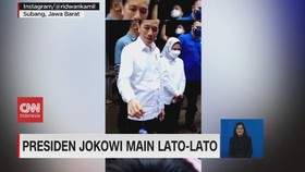 VIDEO: Presiden Jokowi Main Lato-lato Bareng Ridwan Kamil