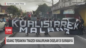 VIDEO: Sidang Terdakwa Tragedi Kanjuruhan Digelar di Surabaya