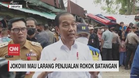 VIDEO: Jokowi Mau Larang Penjualan Rokok Batangan
