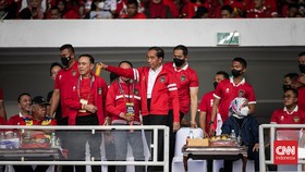 Erick Thohir Pastikan Jokowi Nonton Indonesia vs Brunei di SUGBK