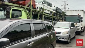 Kemacetan Parah Terjadi Imbas Buka-Tutup Pelabuhan Merak