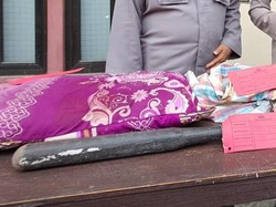 Penampakan Lesung yang Digunakan Istri di Samarinda Bunuh Suami Secara Sadis