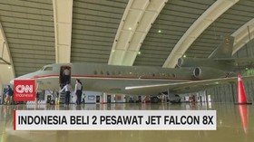 VIDEO: Indonesia Beli Dua Pesawat Jet Falcon 8x