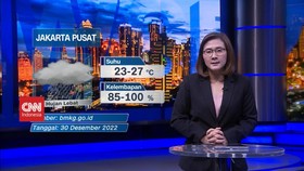 VIDEO: Prakiraan Cuaca Jabodetabek