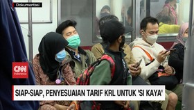 VIDEO: Siap-Siap, Penyesuaian Tarif KRL untuk 'Si Kaya'