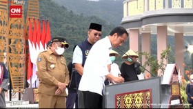 VIDEO: Jokowi Resmikan Bendungan Beringin Sila di NTB