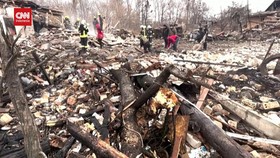 VIDEO: Penampakan Wilayah Kyiv yang Dibombardir Rudal Rusia